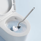 Maxbell Toilet Cleaning Brush Sturdy Toilet Bowl Brush for Household Hotel Apartment