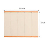 Maxbell Folding Cutting Board Sturdy Chopping Block for Camping Barbecues Vegetables orange