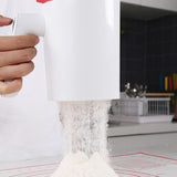 Maxbell Electric Flour Sifter Handheld Easy to Clean Strainer Baking Tool