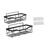 Maxbell Bathroom Storage Shelf Modern Wall Mounted Shower for Kitchen Washbasin Dorm 2 Piece