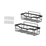 Maxbell Bathroom Storage Shelf Modern Wall Mounted Shower for Kitchen Washbasin Dorm 2 Piece