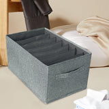 Maxbell Wardrobe Clothes Organizer Closet Organizer for Nursery Room Bedroom Laundry 7 grids