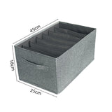 Maxbell Wardrobe Clothes Organizer Closet Organizer for Nursery Room Bedroom Laundry 7 grids