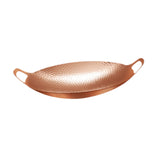 Maxbell Cookware Pan Double Ear Non Stick Seafood Troop Pot for Home Hotel Seasoning Gold