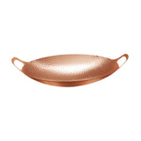 Maxbell Cookware Pan Double Ear Non Stick Seafood Troop Pot for Home Hotel Seasoning Gold