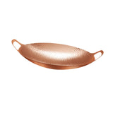 Maxbell Cookware Pan Double Ear Non Stick Seafood Troop Pot for Home Hotel Seasoning Gold