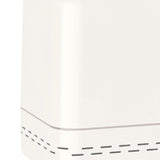 Maxbell Trash Can Household Practical Toilet Storage Bin for Office Bathroom Kitchen White