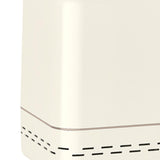 Maxbell Trash Can Household Practical Toilet Storage Bin for Office Bathroom Kitchen Beige