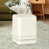 Maxbell Trash Can Household Practical Toilet Storage Bin for Office Bathroom Kitchen Beige