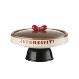 Maxbell Decorative Serving Bowl Round for Kitchen Countertop Restaurant Dining Table black base