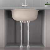 Maxbell Undermount Sink Bracket Stainless Steel Adjustable Sink Leg for Kitchen Sink 35 to 50cm