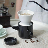 Maxbell Ceramic Pour over Dripper Cup Coffee Dripper Set for Kitchen Coffee Espresso