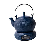 Maxbell Ceramic Teapot with Warmer Tea Kettle with Infuser for Home Tea House Picnic