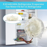 Maxbell Eau64824806 Lightweight Sturdy Replacement Refrigerator Evaporator Fan Motor