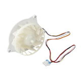 Maxbell Eau64824806 Lightweight Sturdy Replacement Refrigerator Evaporator Fan Motor