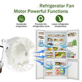 Maxbell Eau64824806 Lightweight Sturdy Replacement Refrigerator Evaporator Fan Motor