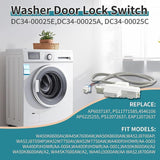 Maxbell Washer Door Lock Switch Parts Washer Door Latch Assembly for Washing Machine