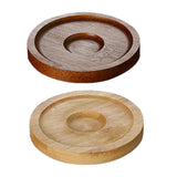 Maxbell 10x Whiskey Glasses Coasters Insulation Pads for Dinnerware Fridge Household Brown