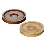 Maxbell 10x Whiskey Glasses Coasters Insulation Pads for Dinnerware Fridge Household Brown