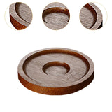 Maxbell 10x Whiskey Glasses Coasters Insulation Pads for Dinnerware Fridge Household Brown