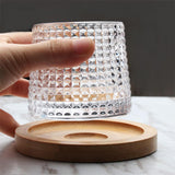 Maxbell 10x Whiskey Glasses Coasters Insulation Pads for Dinnerware Fridge Household Yellow