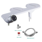 Maxbell Bidet Toilet Seat Attachment Wash Adjustable Water Pressure Spray for Toilet