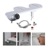 Maxbell Bidet Toilet Seat Attachment Wash Adjustable Water Pressure Spray for Toilet
