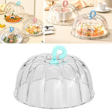 Maxbell Microwave Splatter Cover Kitchen Gadgets Clear Dustproof Food Cover for Bowl Clear