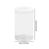 Maxbell Piggy Bank for Adults Money Saving Box for Bedroom Party Favor Festival White lid M