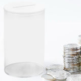 Maxbell Piggy Bank for Adults Money Saving Box for Bedroom Party Favor Festival White lid M