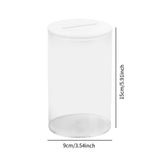 Maxbell Piggy Bank for Adults Money Saving Box for Bedroom Party Favor Festival White lid L