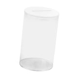 Maxbell Piggy Bank for Adults Money Saving Box for Bedroom Party Favor Festival White lid L