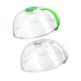Maxbell Microwave Plate Food Covers Lid with Steam Vent for Trays Heating Food Bowls green