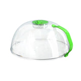 Maxbell Microwave Plate Food Covers Lid with Steam Vent for Trays Heating Food Bowls green