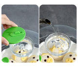 Maxbell Microwave Plate Food Covers Lid with Steam Vent for Trays Heating Food Bowls green