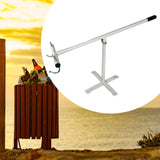 Maxbell Manual Trash Compactor Tool Sturdy for Outdoor Dustbin Trash Can Rubbish Bin