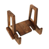 Maxbell Recipe Stand Wooden Display Stand for Pictures Photo Large Deep Bowls