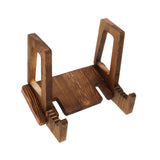Maxbell Recipe Stand Wooden Display Stand for Pictures Photo Large Deep Bowls