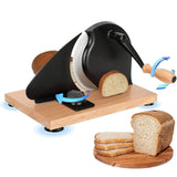 Maxbell Manual Bread Slicer Kitchen Baking Accessory Compact Cutter for Cakes Bakery