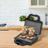 Maxbell Waffle Machine 850W Multifunctional Easy Storage Fast Heating Sandwich Maker Style A