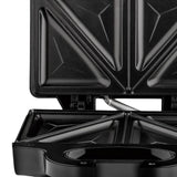 Maxbell Waffle Machine 850W Multifunctional Easy Storage Fast Heating Sandwich Maker Style B