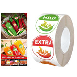 Maxbell 500x 4 Level Home Spiciness Indicator for Grocery Store Hot Sauce Restaurant