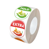 Maxbell 500x 4 Level Home Spiciness Indicator for Grocery Store Hot Sauce Restaurant