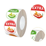 Maxbell 500x 4 Level Home Spiciness Indicator for Grocery Store Hot Sauce Restaurant