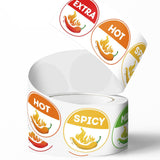 Maxbell 500x 4 Level Home Spiciness Indicator for Grocery Store Hot Sauce Restaurant
