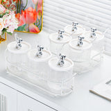 Maxbell Clear Spice Pots Container Storage Seasoning Box Set for Sugar Salt set of 3