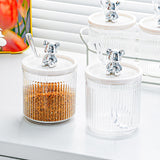 Maxbell Clear Spice Pots Container Storage Seasoning Box Set for Sugar Salt set of 3