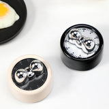 Maxbell Sixty Minute Visual Timer Manual Kitchen Timer for Home Baking Cooking black