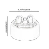 Maxbell Sixty Minute Visual Timer Manual Kitchen Timer for Home Baking Cooking beige