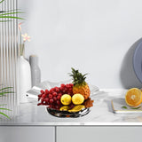 Maxbell Stainless Steel Fruit Bowl Dessert Display Stand for Kitchen Home Decoration